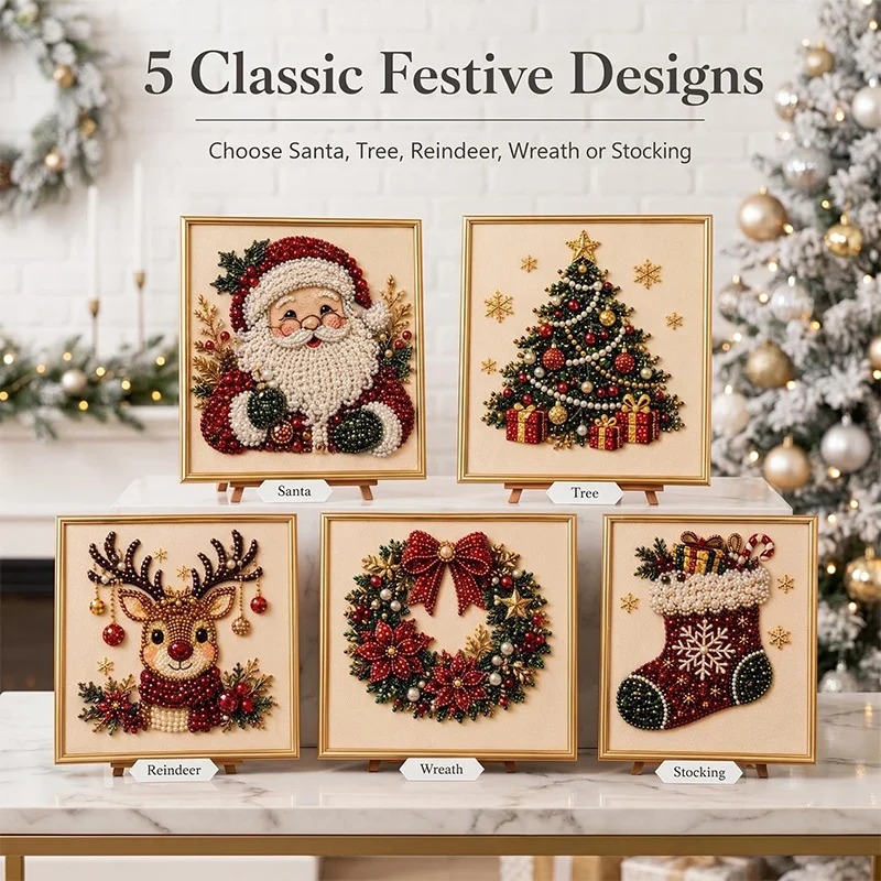مجموعة فن الرسم باللؤلؤ والماس - مراجعة Resin Craft Kit وسعره