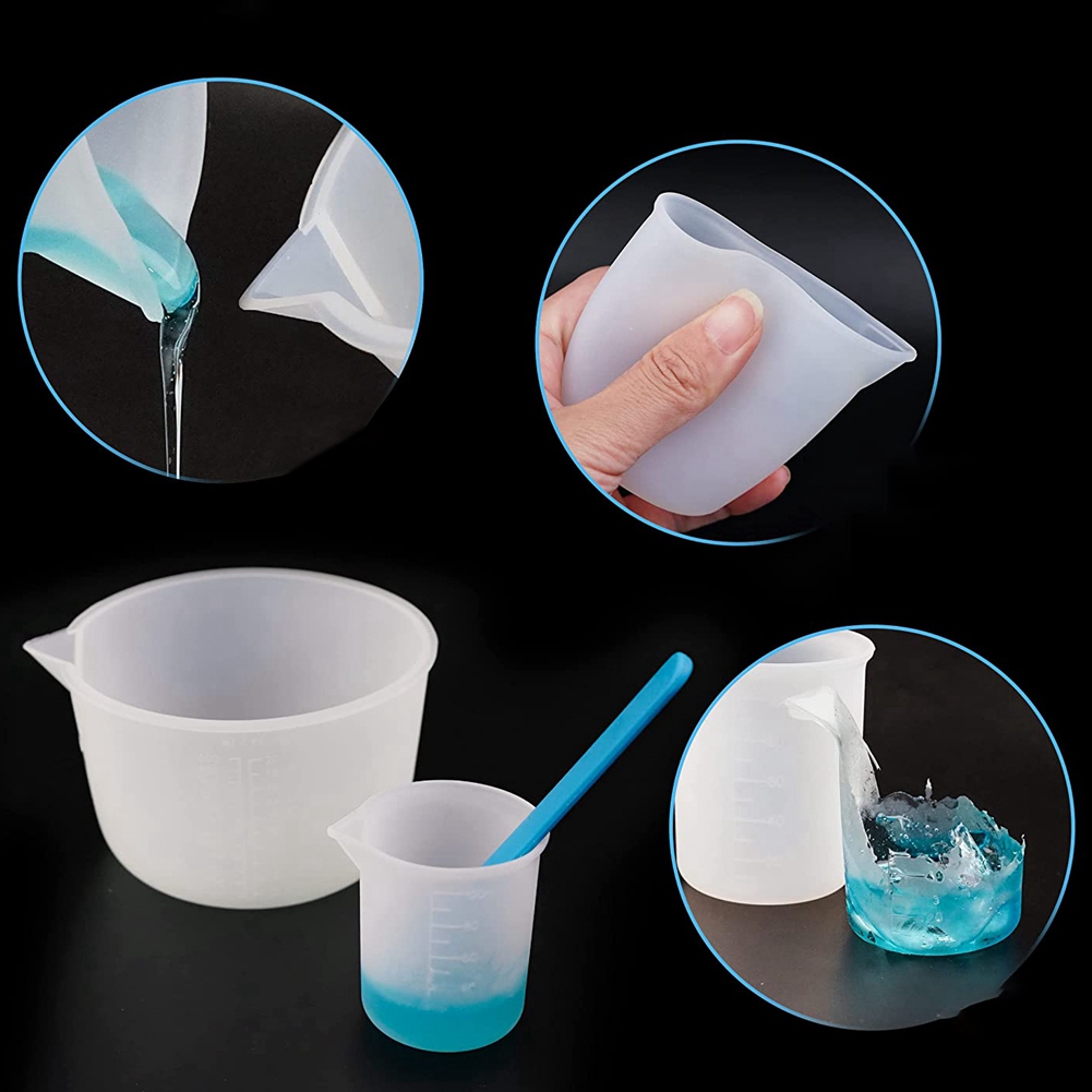 أكواب خلط الراتنج AEE4-600 مل/ - مراجعة Mixing Cup Silicone وسعره