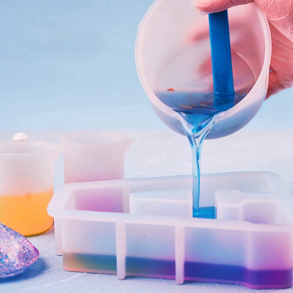 أكواب خلط الراتنج AEE4-600 مل/ - مراجعة Mixing Cup Silicone وسعره