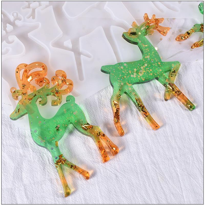 عيد الميلاد الأيائل الايبوكسي  - مراجعة Serving Tray Mold وسعره