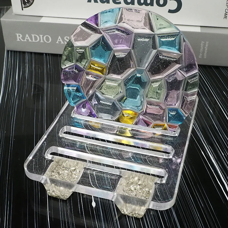 لتقوم بها بنفسك كريستال الايبو - مراجعة Coaster Mold Round وسعره