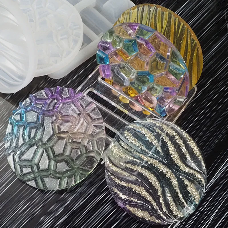 لتقوم بها بنفسك كريستال الايبو - مراجعة Coaster Mold Round وسعره