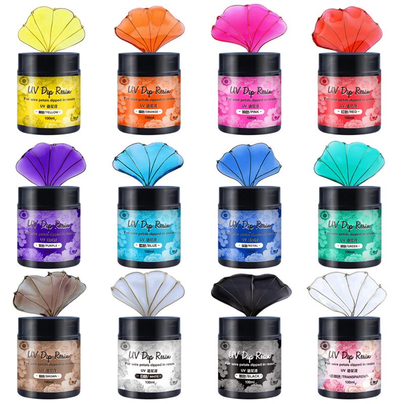 100 مللي UV DIP الراتنج الغراء - مراجعة Flower Preservation Resin وسعره