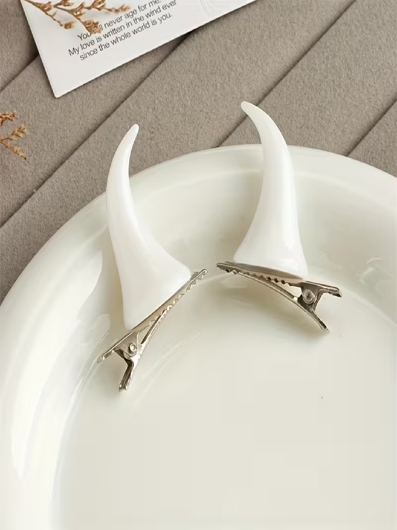 طقم مكون من قطعتين، مشابك شعر  - مراجعة Resin Craft Ideas وسعره