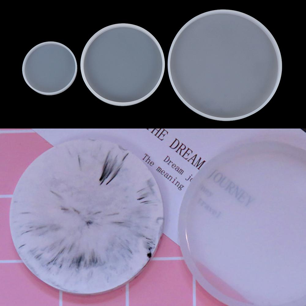 قالب سيليكون دائري لصب الراتنج - مراجعة Coaster Mold Round وسعره