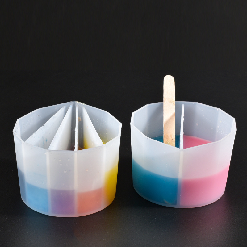 أكواب مقسمة لصب الطلاء، 3 عبوا - مراجعة Mixing Cup Silicone وسعره