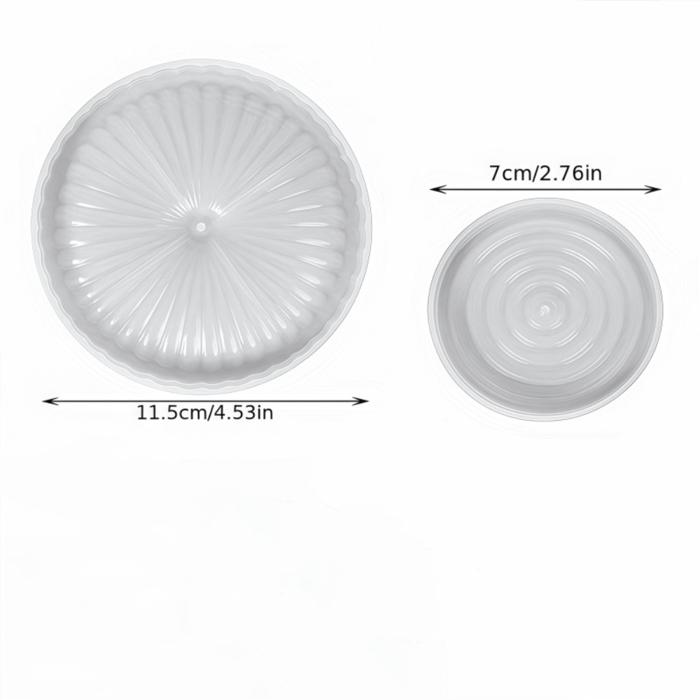 قطعتان قالب سيليكون دائري لصنع - مراجعة Coaster Mold Round وسعره
